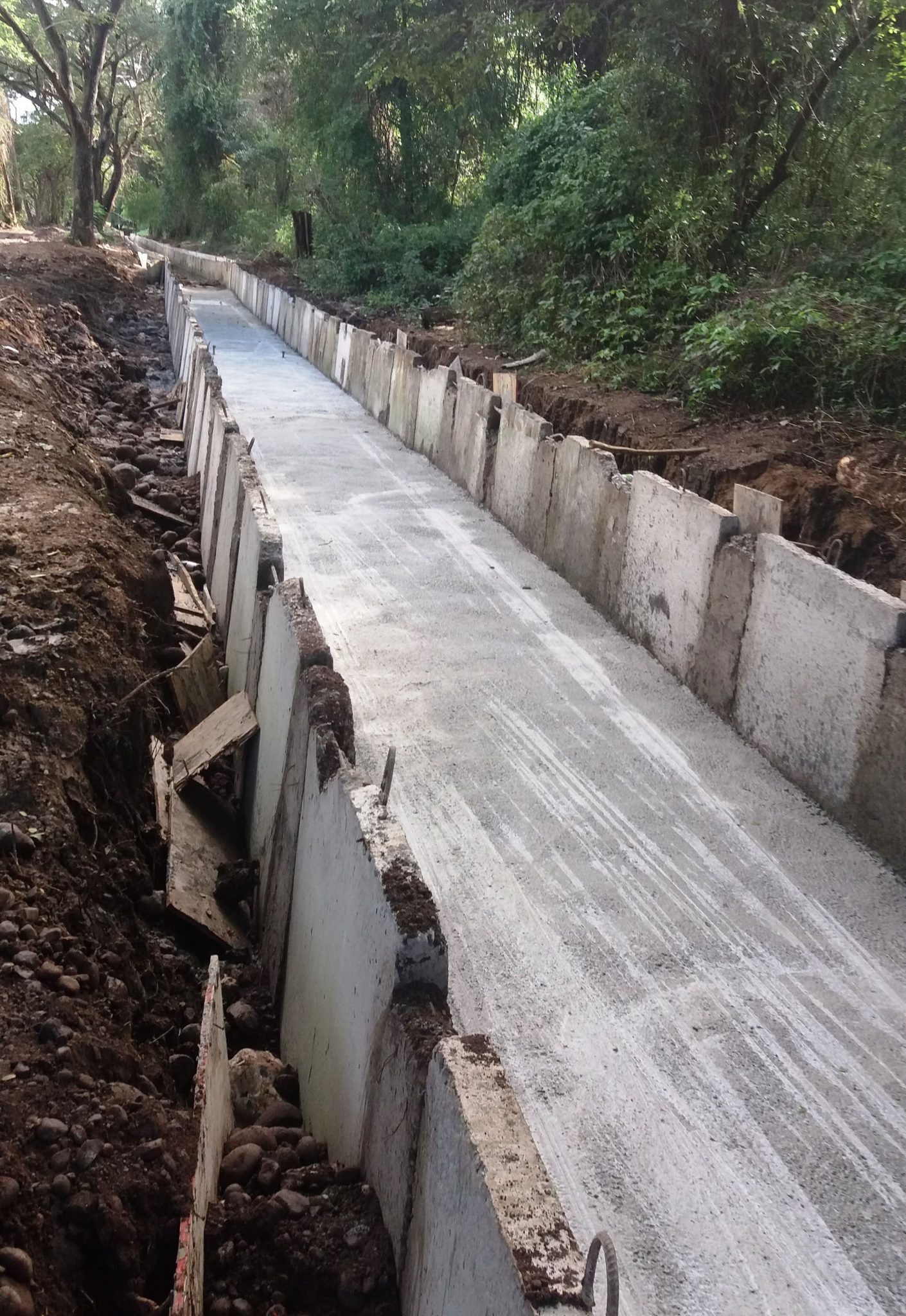 Reconstruction of Canal in St. Catherine